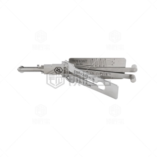 锁匠宝-丰田TOY43AT二合一工具-平铣两轨迹