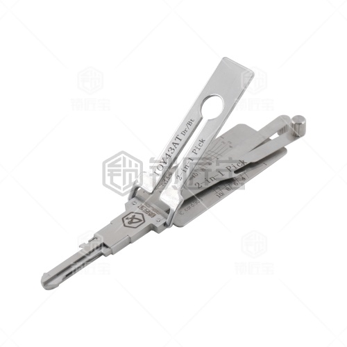 锁匠宝-丰田TOY43AT二合一工具-平铣两轨迹