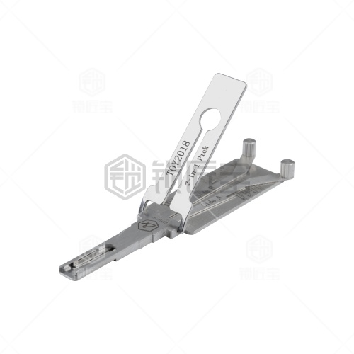 TOY2018-新款丰田汽车锁锁匠宝二合一工具-内铣两轨迹 适用新款丰田奕泽/荣放RAV4/亚洲龙等