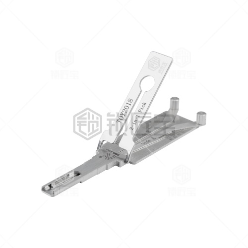 ABUDU/锁匠宝-新款丰田TOY2018二合一工具-单面钥匙 内铣两轨迹