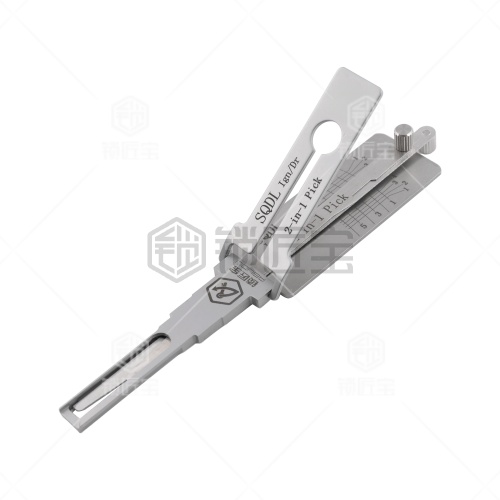 SQDL陕汽德龙大货车汽车锁锁匠宝二合一-内铣两轨迹