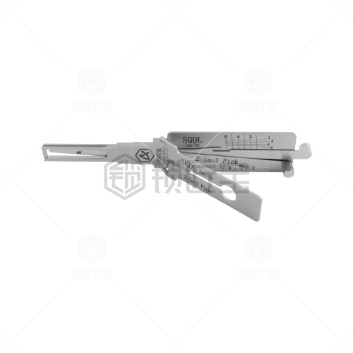 SQDL陕汽德龙大货车汽车锁锁匠宝二合一-内铣两轨迹