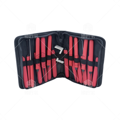 精品20支单钩单钩王 红色磨砂手柄/百合匙王