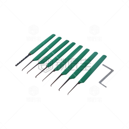 QS-强士绿柄8只单钩