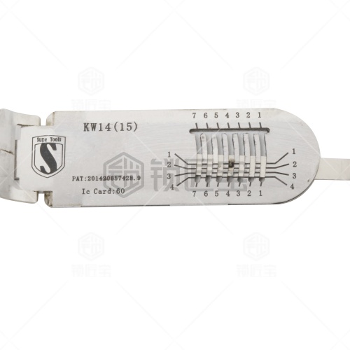 丘比特二合一 KW14(15) 摩托车锁工具 川崎摩托