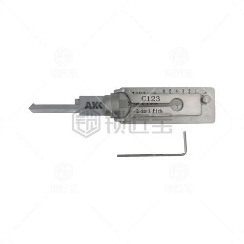 AKK TOOL Schlage西勒奇 C123读开二合一工具