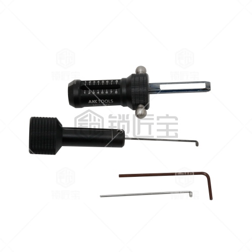 AKK Tool Mul 8×7 平面齿工具 适合用于8珠/7珠平面匙锁