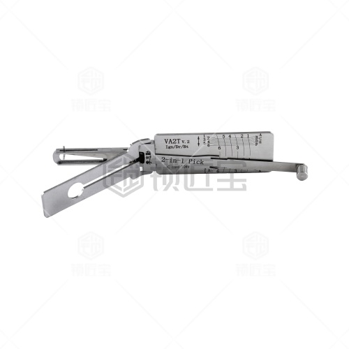 李志勤-VA2T雪铁龙新款标致307汽车锁读齿开启工具-内铣 李氏二合一