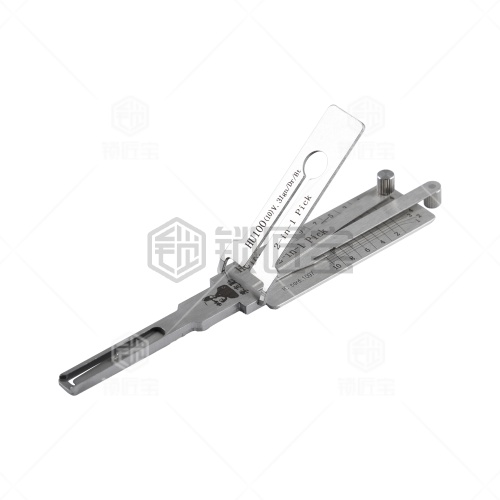 李志勤-HU100(10)汽车锁读齿开启工具-内铣 李氏二合一10齿新款凯迪拉克