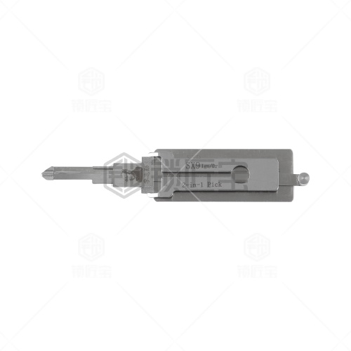 李志勤-SX9（富康）吉利汽车锁读齿开启工具-平铣  李氏二合一