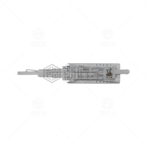 李志勤-H51/FO6老款福特汽车锁读齿开启工具-平铣 喷砂版 李氏二合一